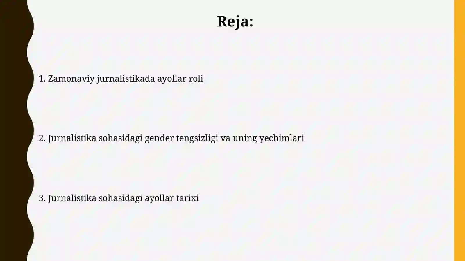 Jurnalistikada ayollar 2