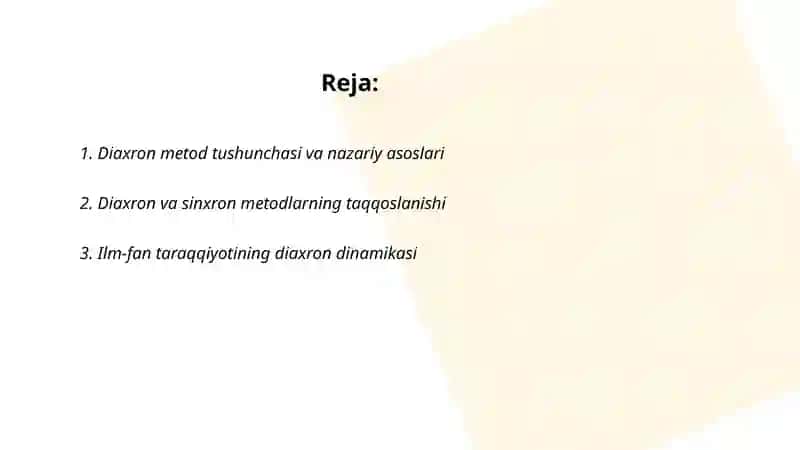 Diaxron metod va fan taraqqiyoti 2