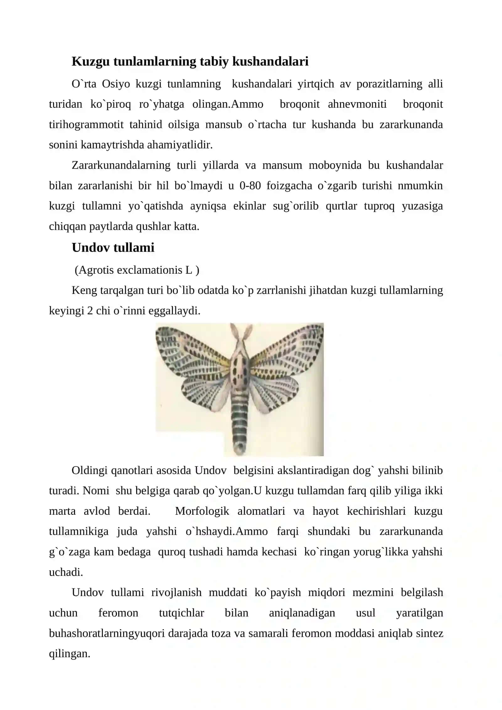 Tangacha va parda qanotlilar turkumi vakillari 2