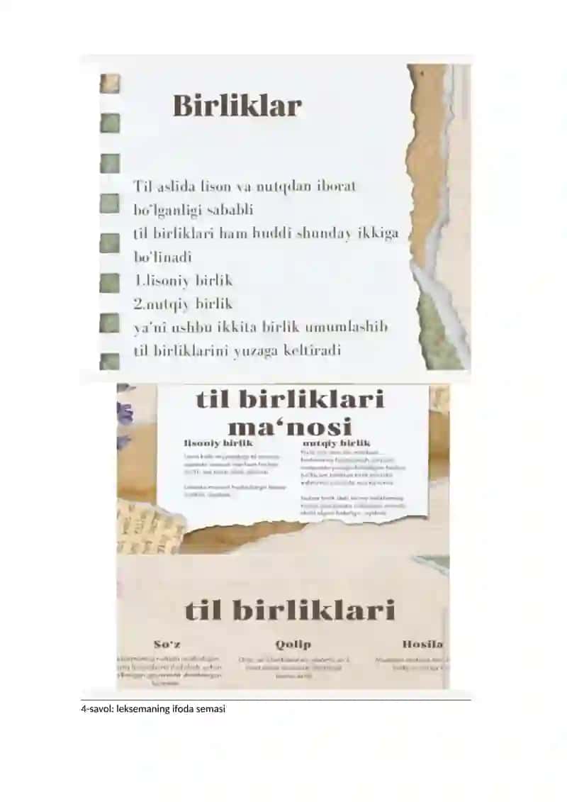 Leksemaning ifoda semasi 2