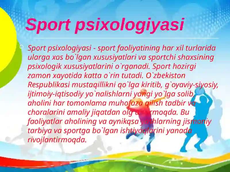 Sport psixologiyasi 2