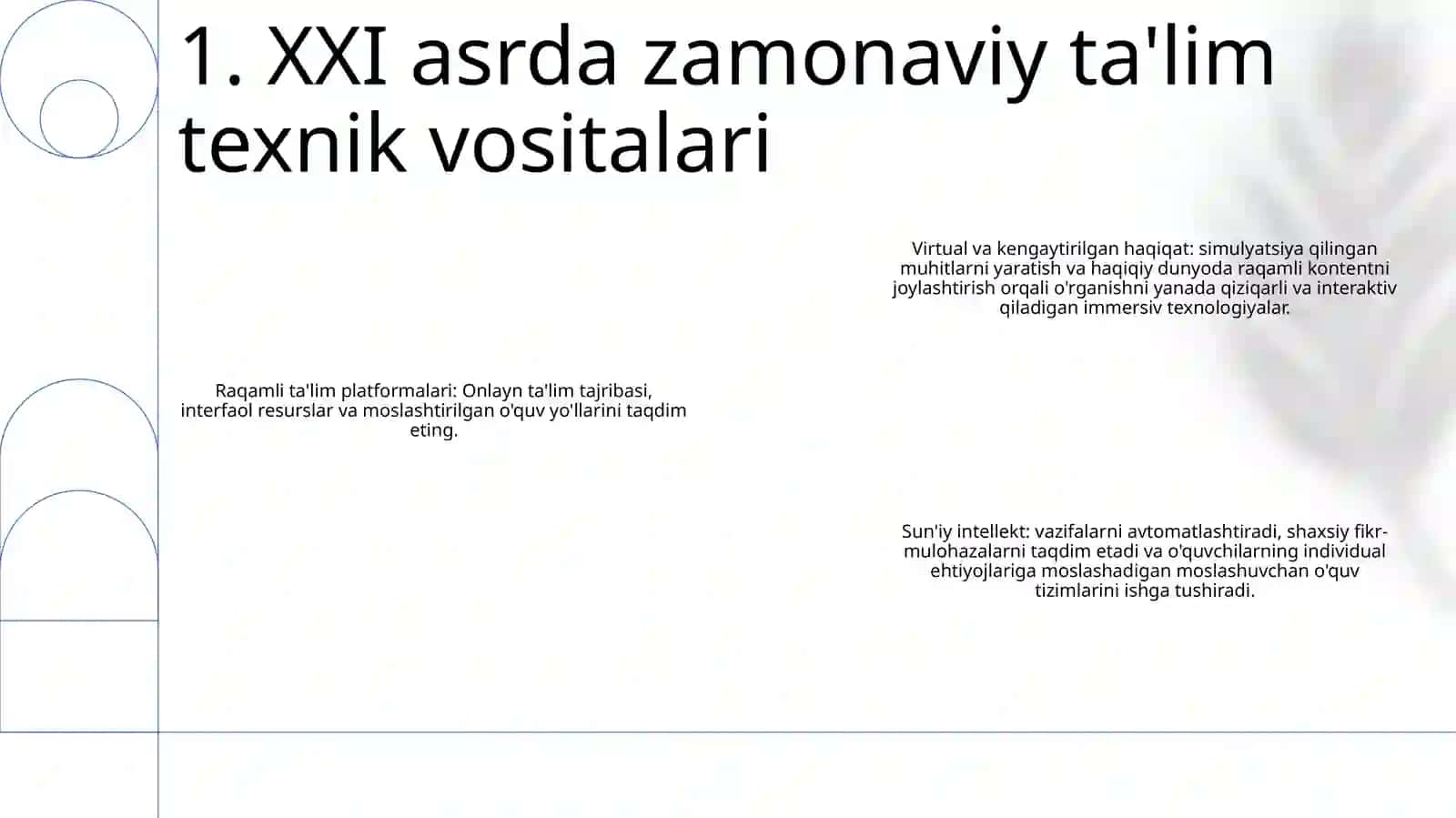 Zamonaviy O‘Quv Texnik Vositalar 2