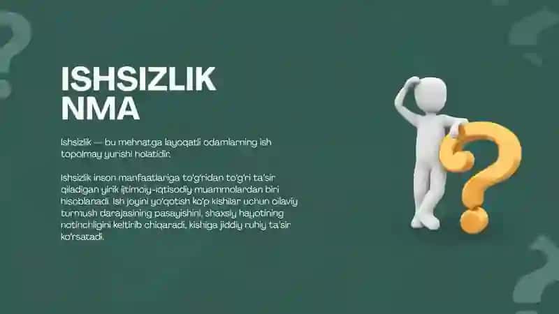 ISHSIZLIK 2