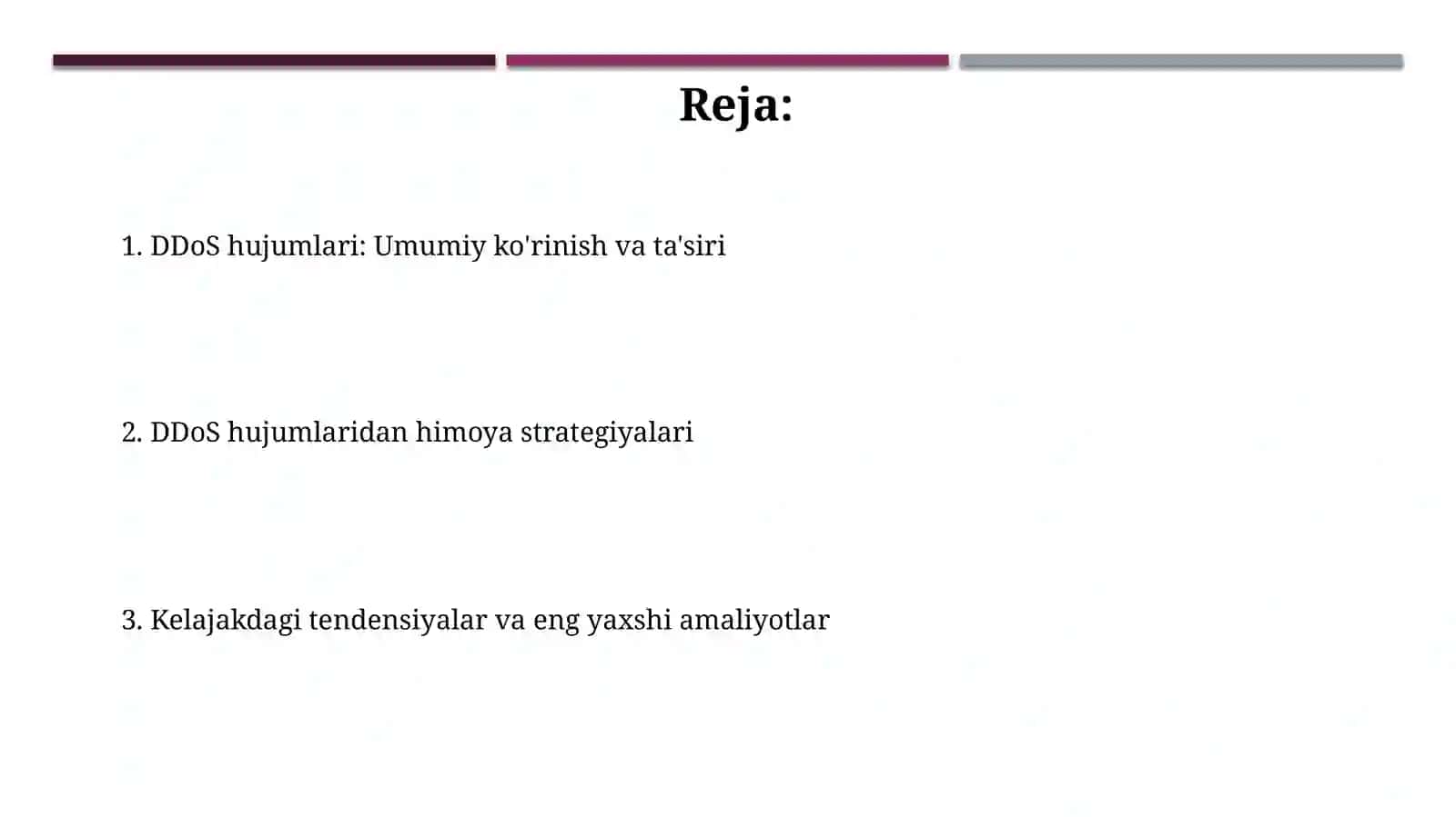 DDoS hujumlaridan himoya strategiyalari 2