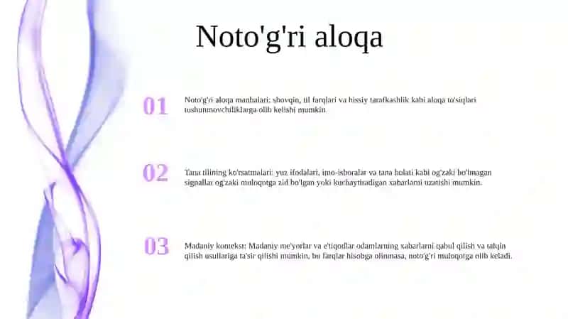 Bo'Linish Alomatlari 2