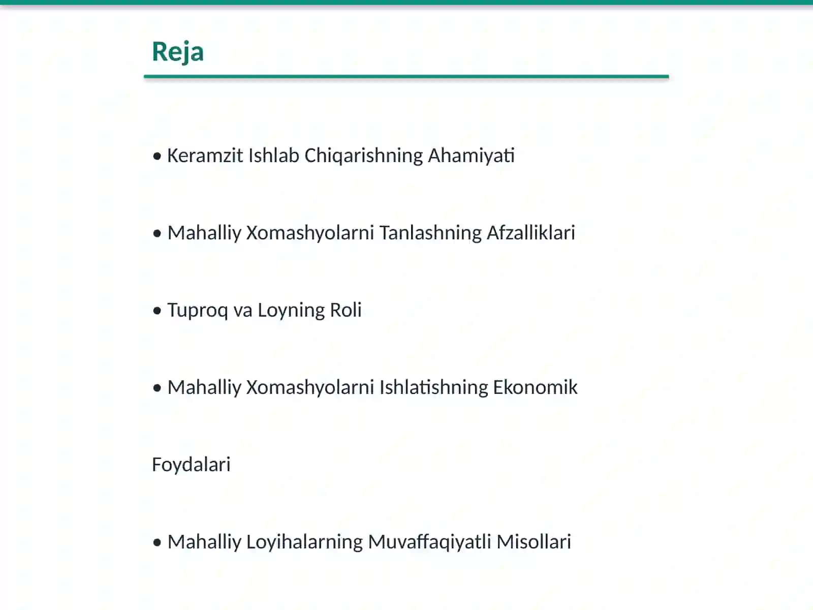 Keramzit Ishlab Chiqarishda Mahalliy Xomashyolarni Qoʻllash 2