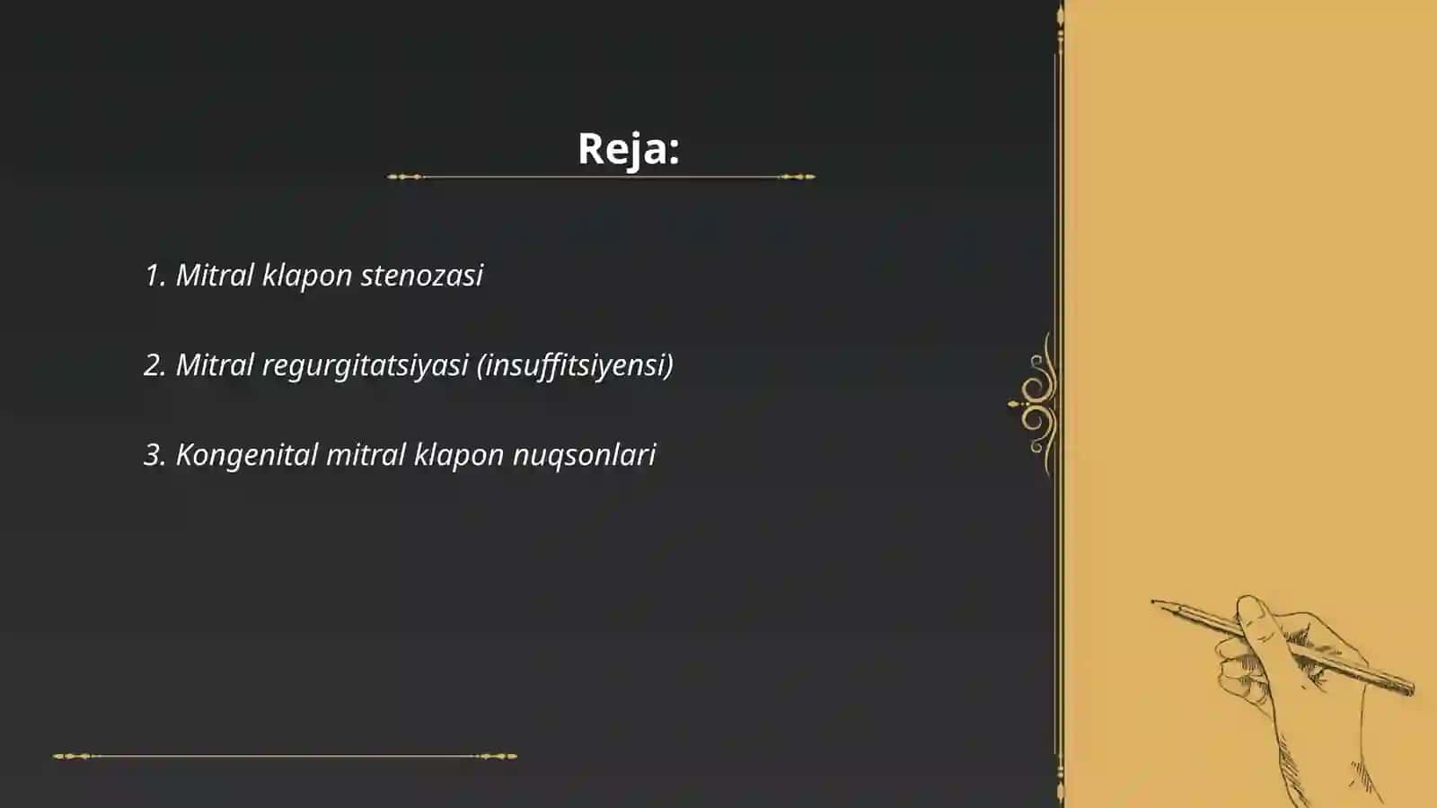 Mitral klapon nuqsonlari 2