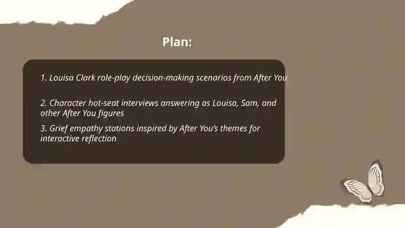 Interactive games for "After You" by Jojo Moyes 2