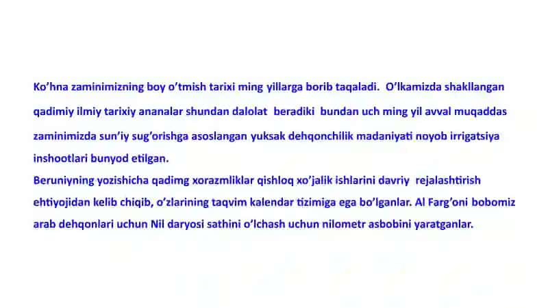 O'zbekistonda qishloq xo'jaligi 2