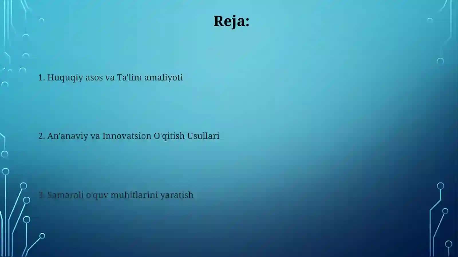Huquq va Ta'limda Savolga Asoslangan O'qitish 2
