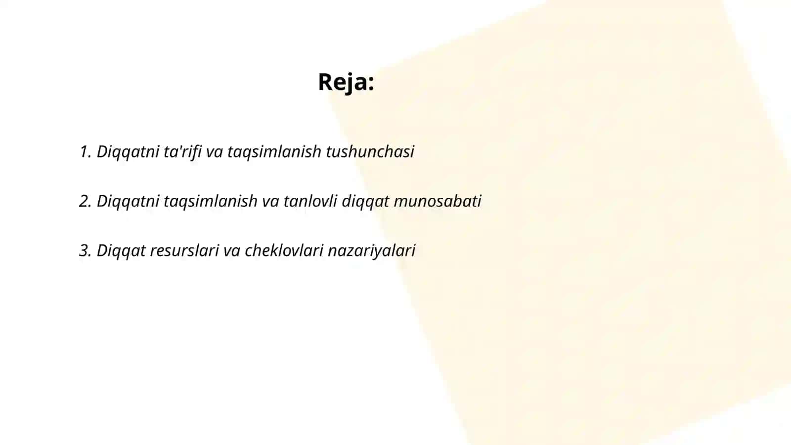 Diqqatni taqsimlanish 2