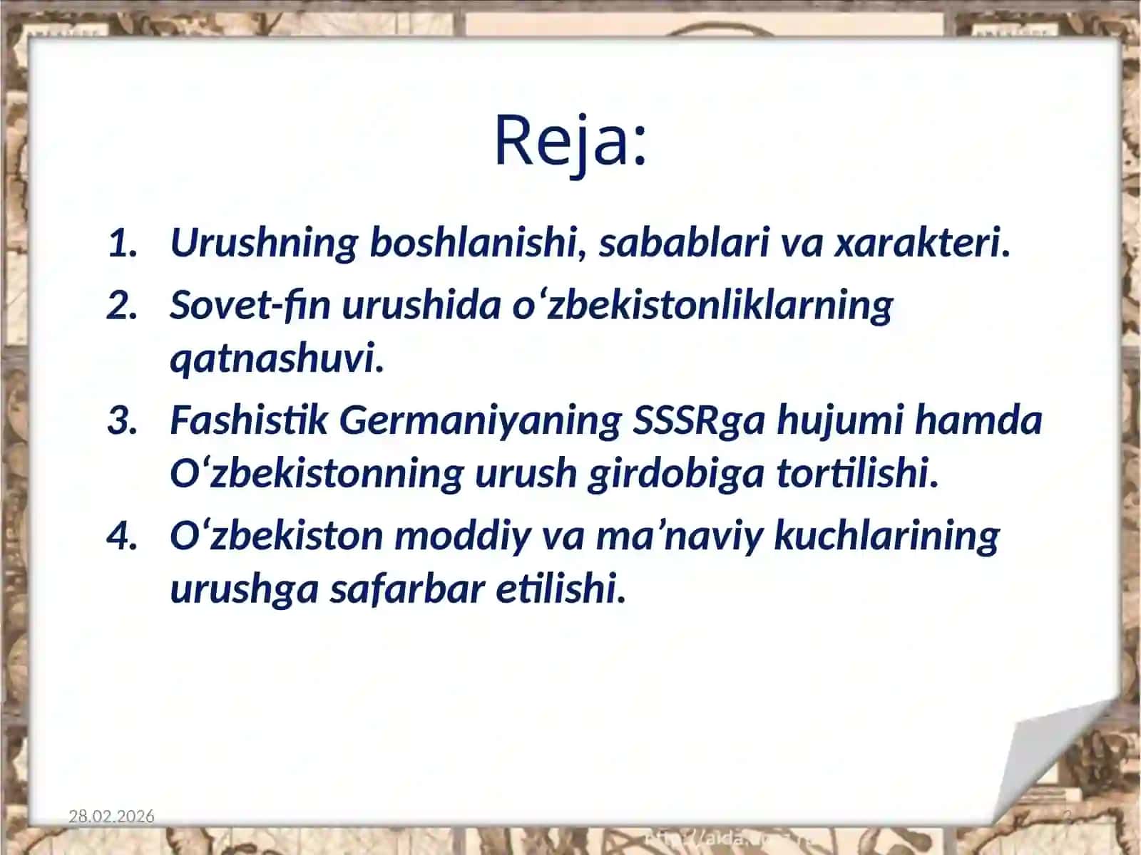 Ikkinchijahonurushiningboshlanishi 2