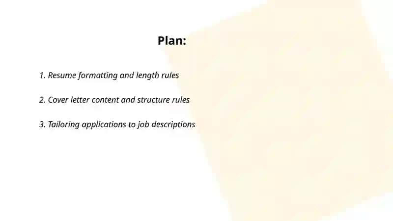 Applying for job rules 2