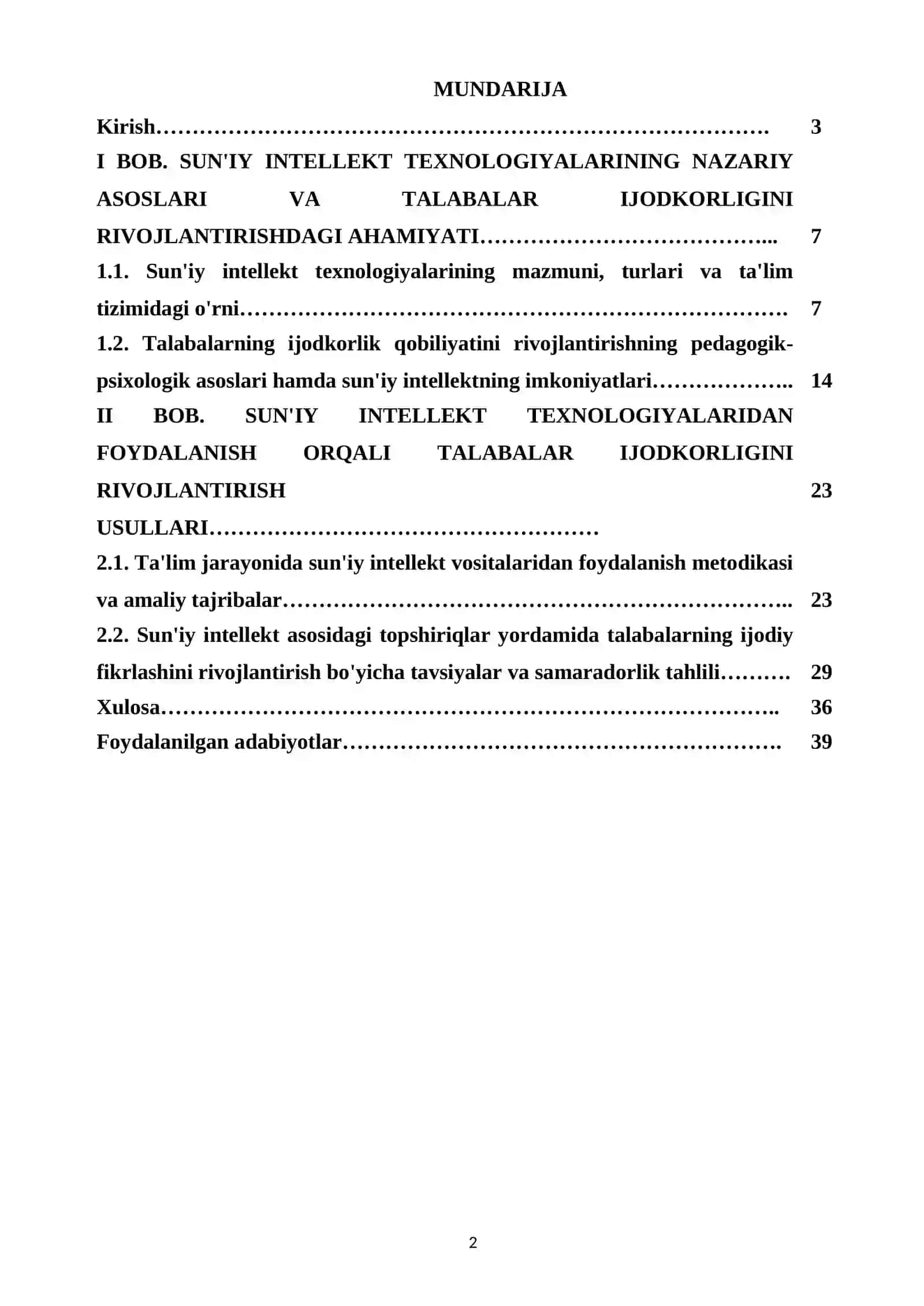 SUN'IY INTELLEKT TEXNOLOGIYALARI YORDAMIDA TALABALARNING IJODKORLIK QOBILIYATLARINI RIVOJLANTIRISH 2