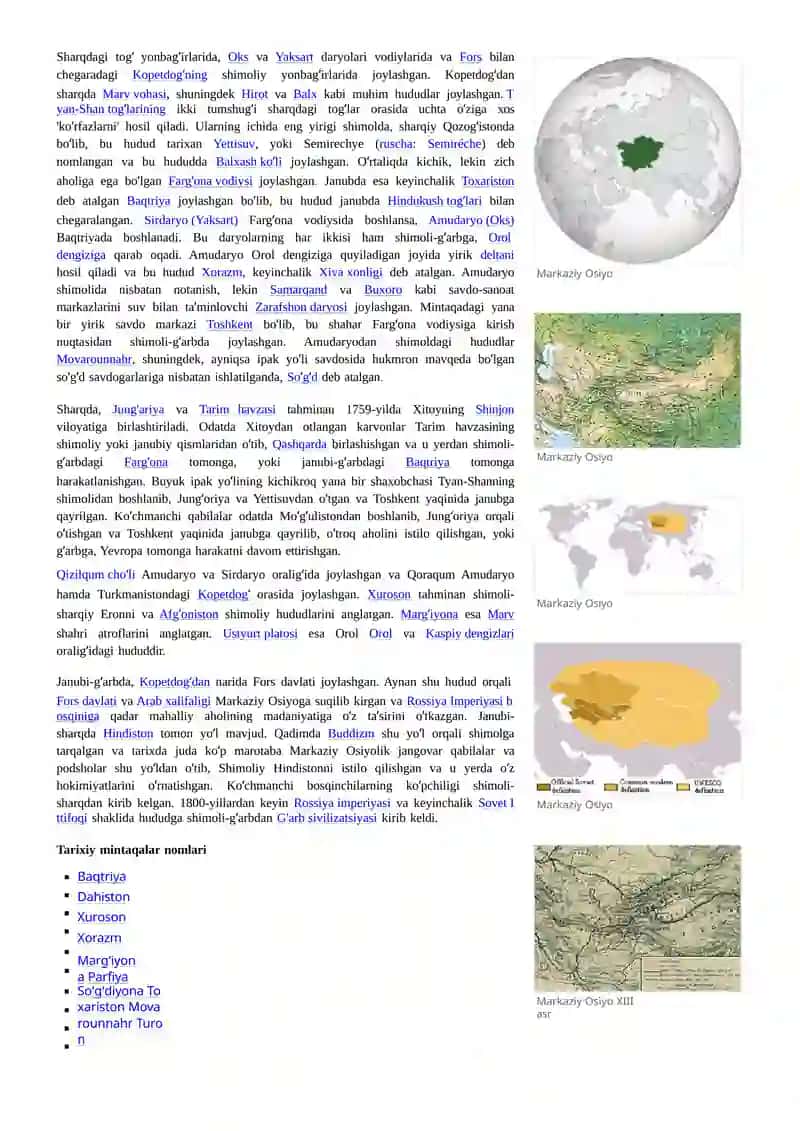 Markaziy Osiyo 2