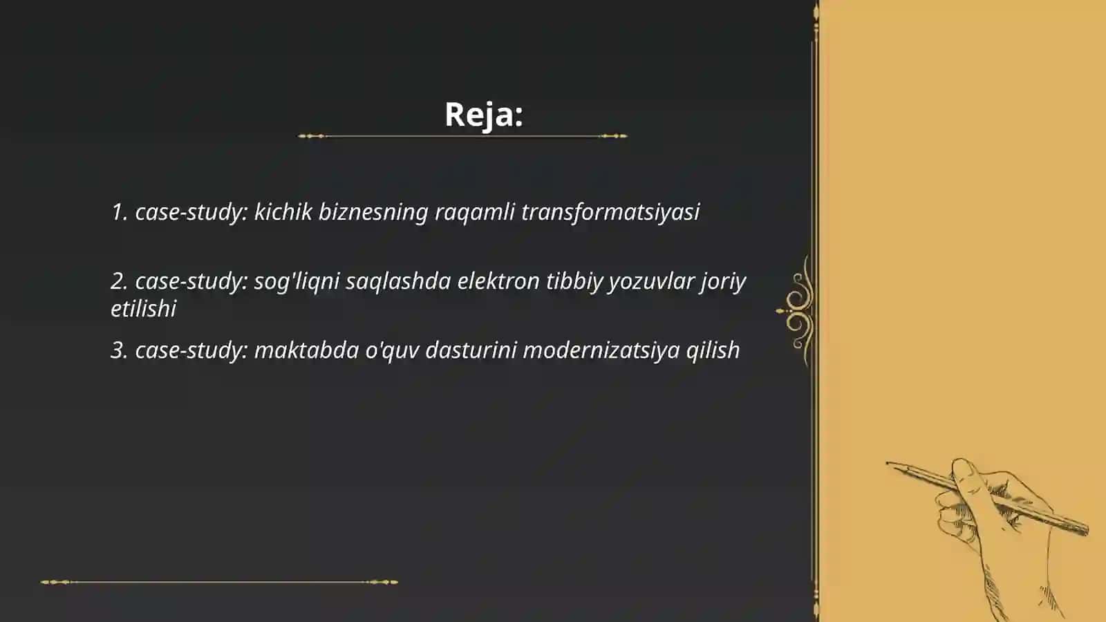 Kichik biznesning raqamli transformatsiyasi 2
