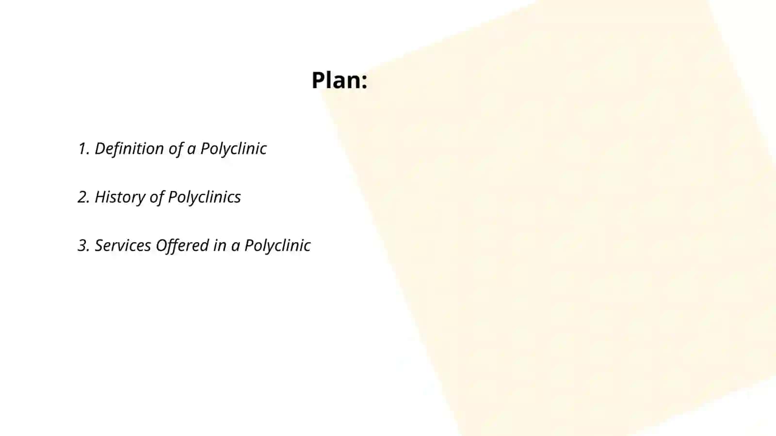 About polyclinic 2