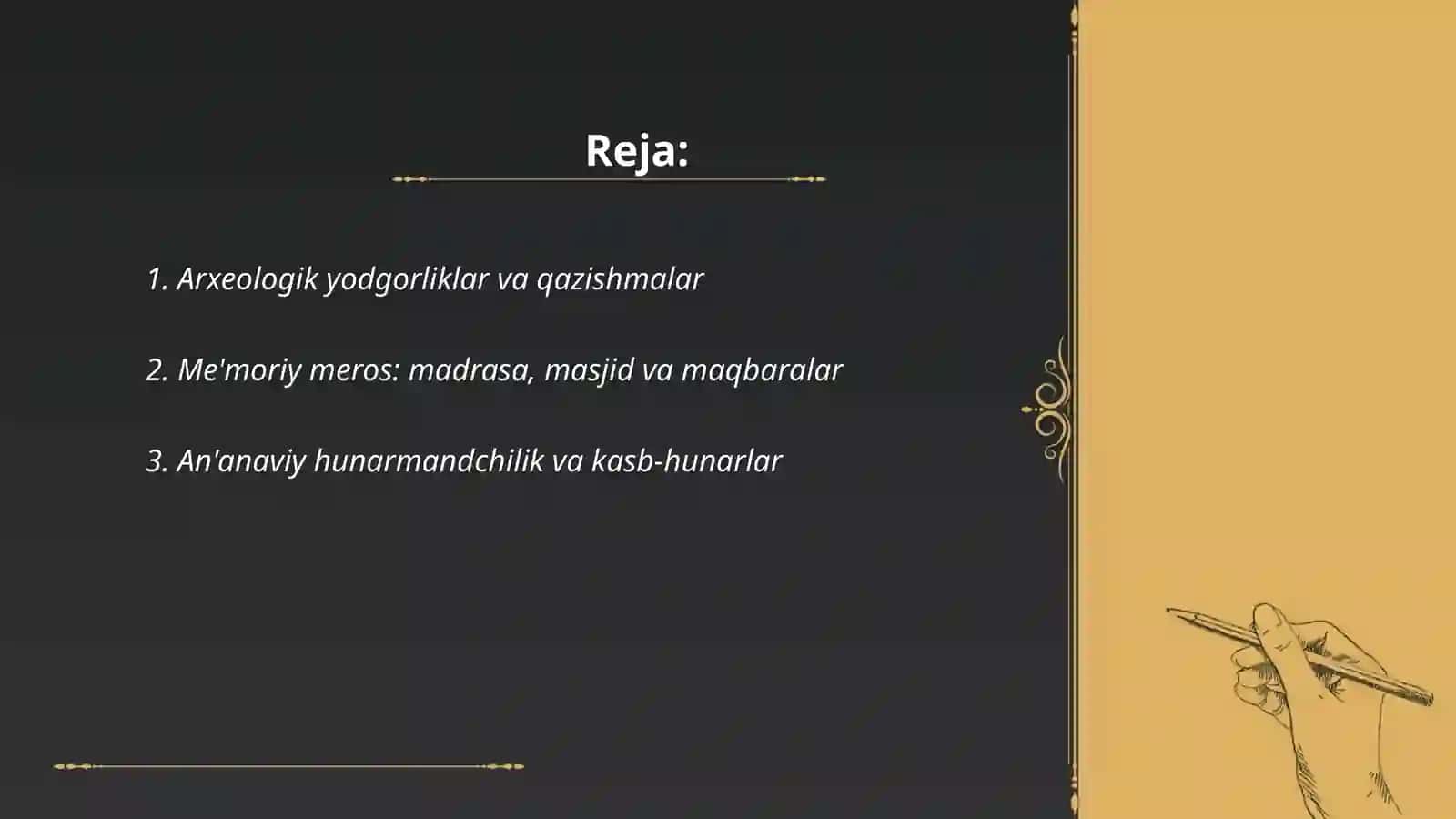 Ajdodlar merosi 2