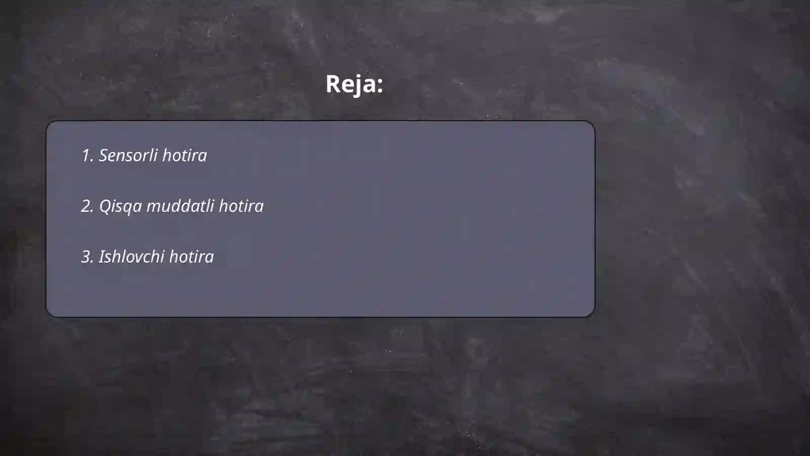 Hotira turlari 2