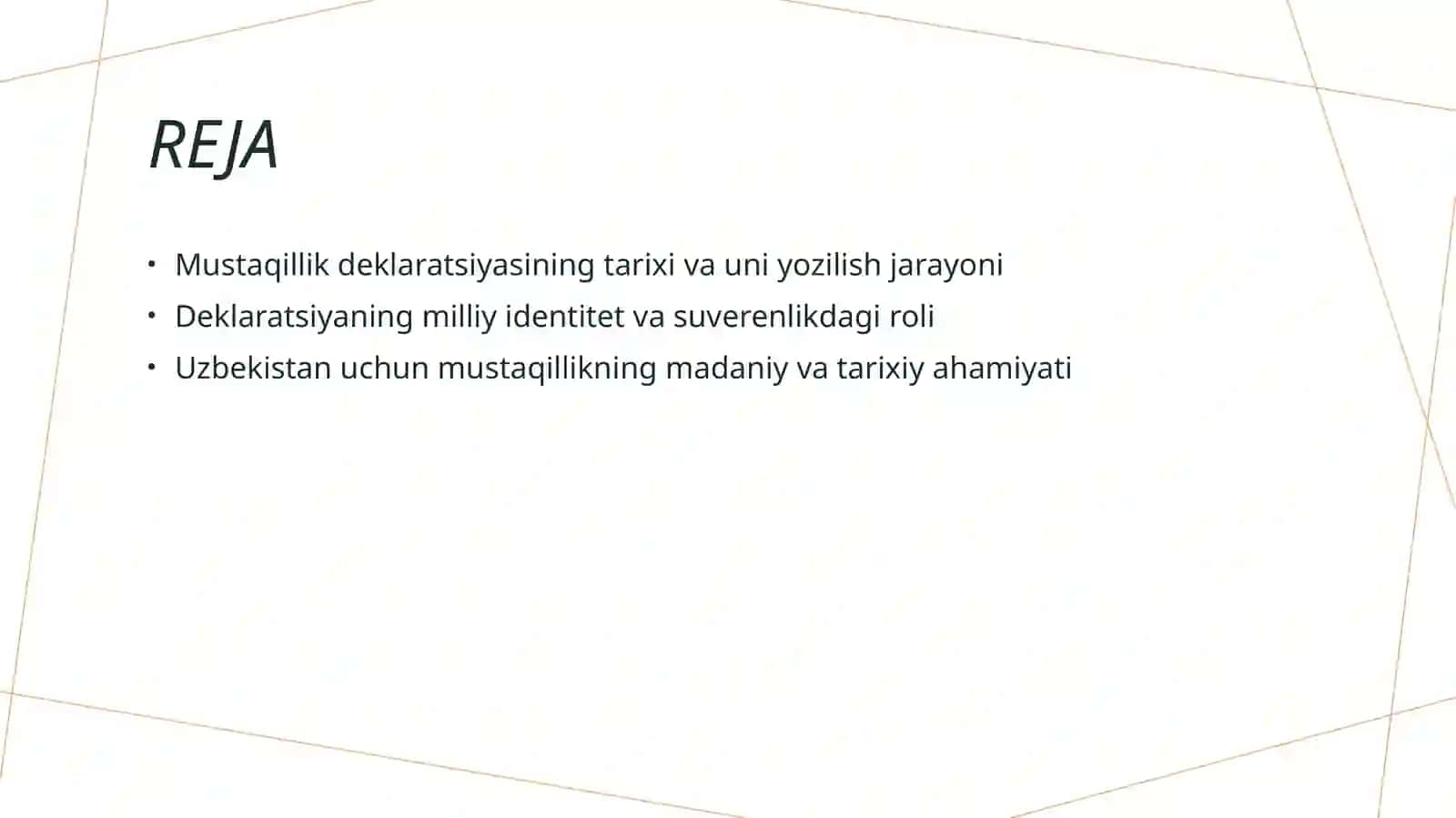 Mustaqillik deklaratsiyasi va uning tarixiy ahamiyati 2