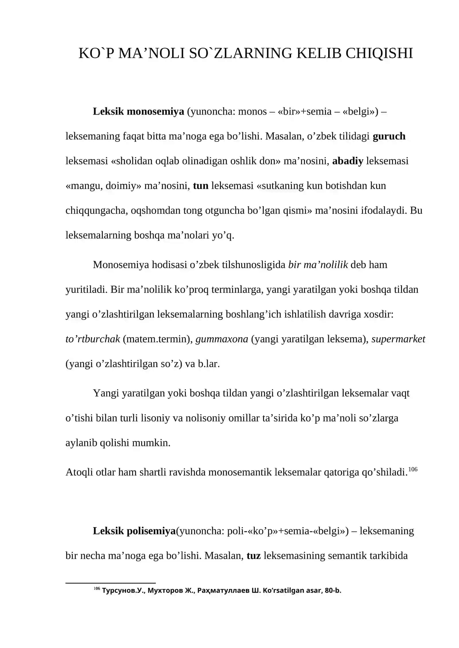 KO`P MA’NOLI SO`ZLARNING KЕLIB CHIQISHI 2