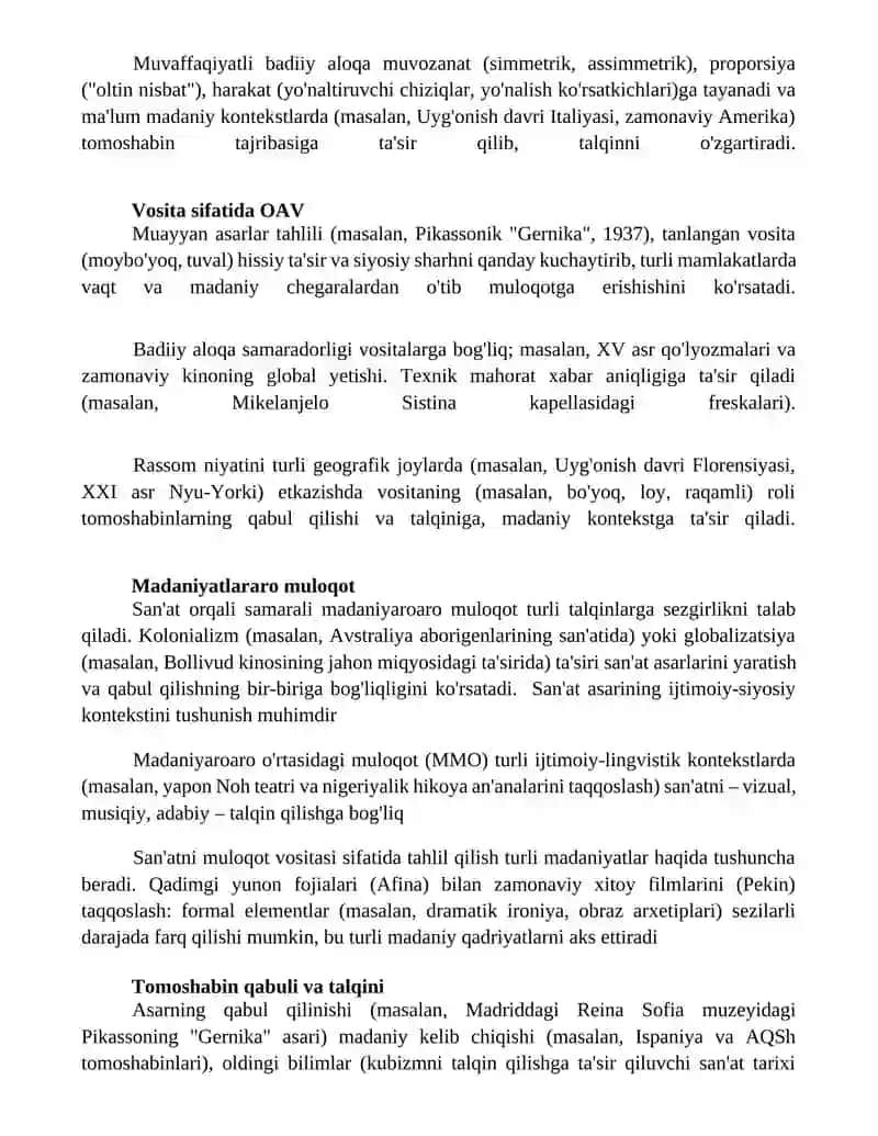 Badiiy asar-badiiy kommunikatsiya vositasi 2