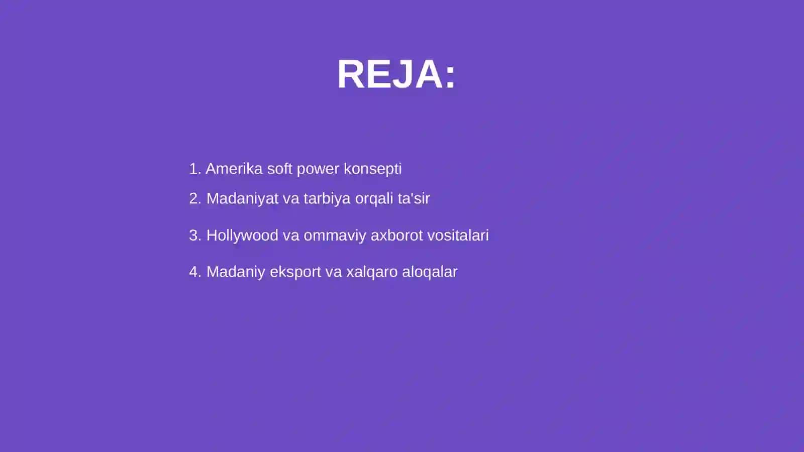 Amerika tarixida siyosatidagi soft power usuli 2