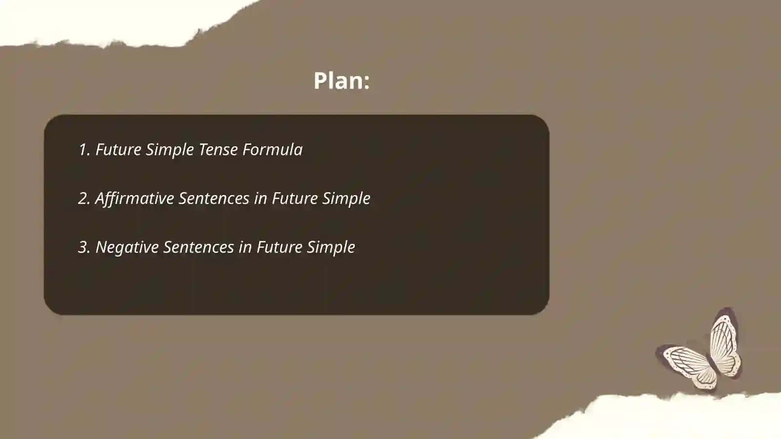 Future simple 2