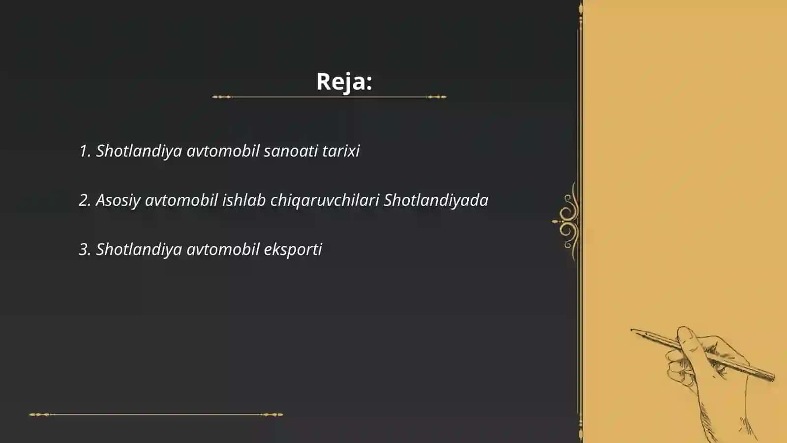 Shotlandiya avtomobil sanoati tarixi 2