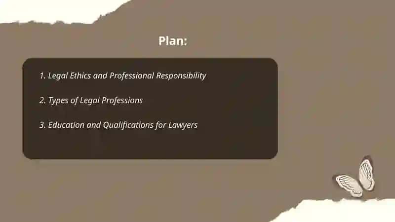 Legal professions 2