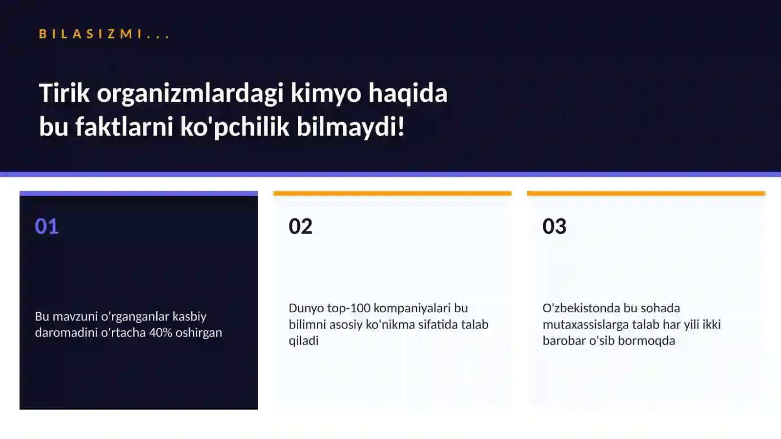 Tirik organizmlardagi kimyo 2