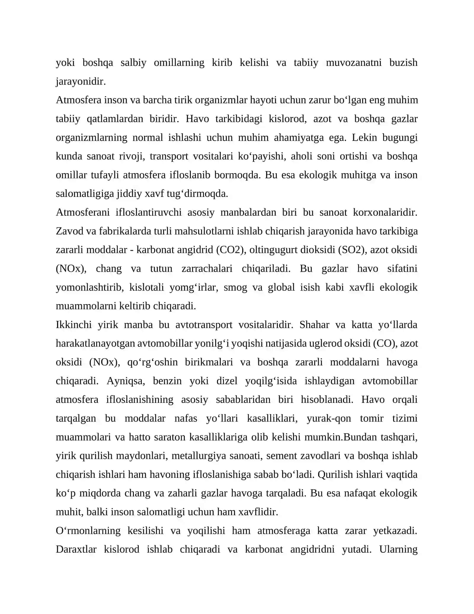 Tuproqning ifloslanish manbalari 2