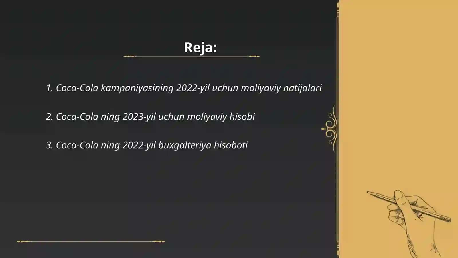Coca-Cola kampaniyasi haqida maʼlumotlar 2