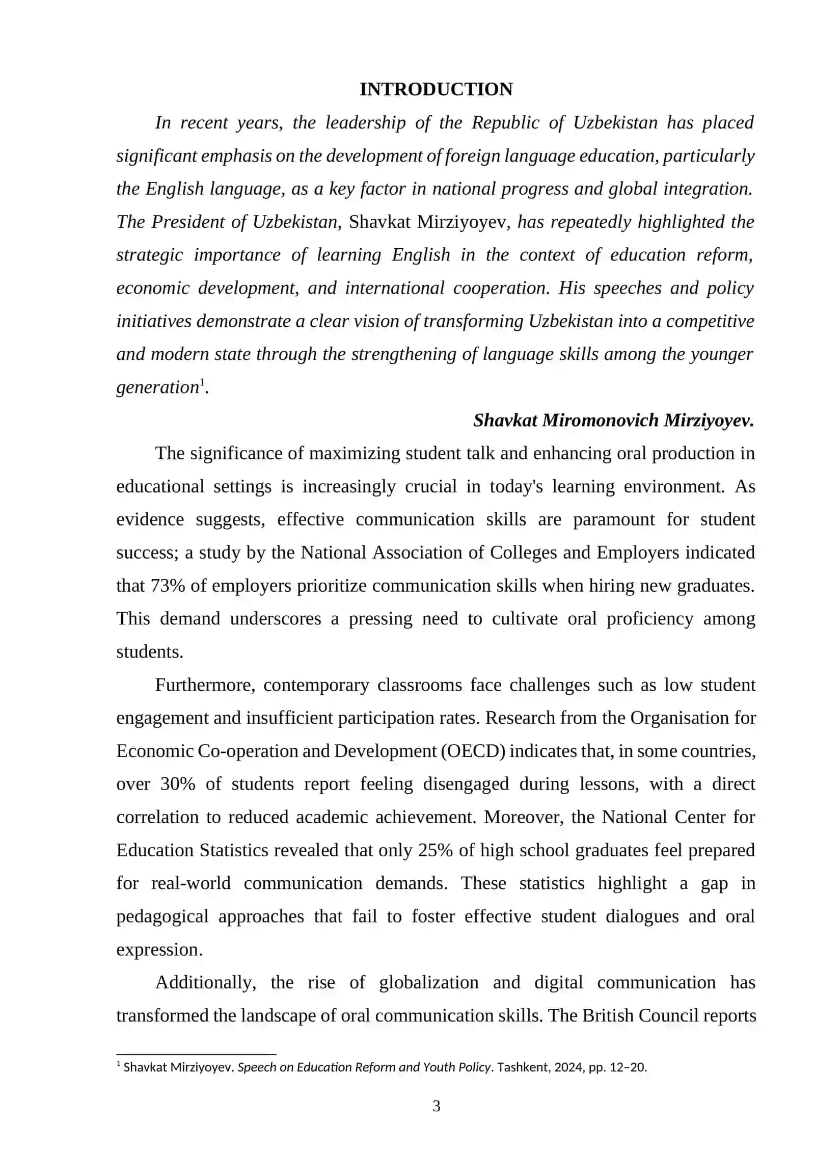 A Pedagogical Framework for Maximazing Student Talk and Enhancing Oral Production 2