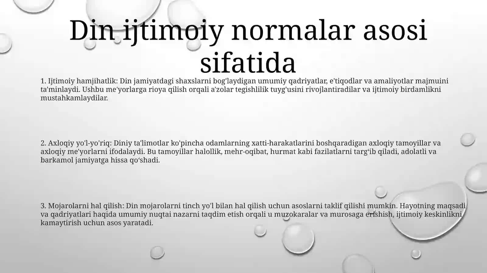 Din Ijtimoiy Madaniyat Hodisa 2