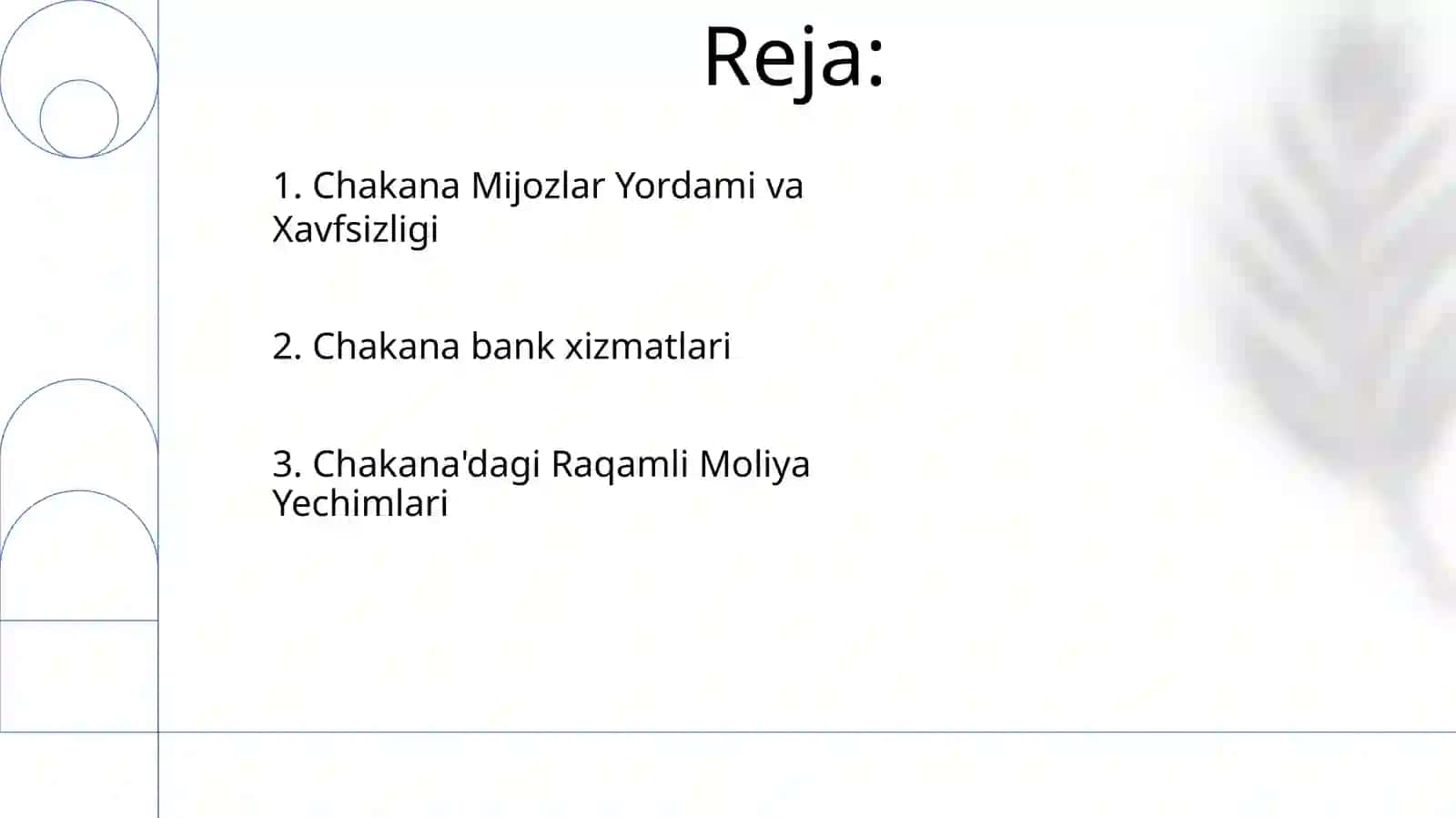 Chakana bank xizmatlari 2