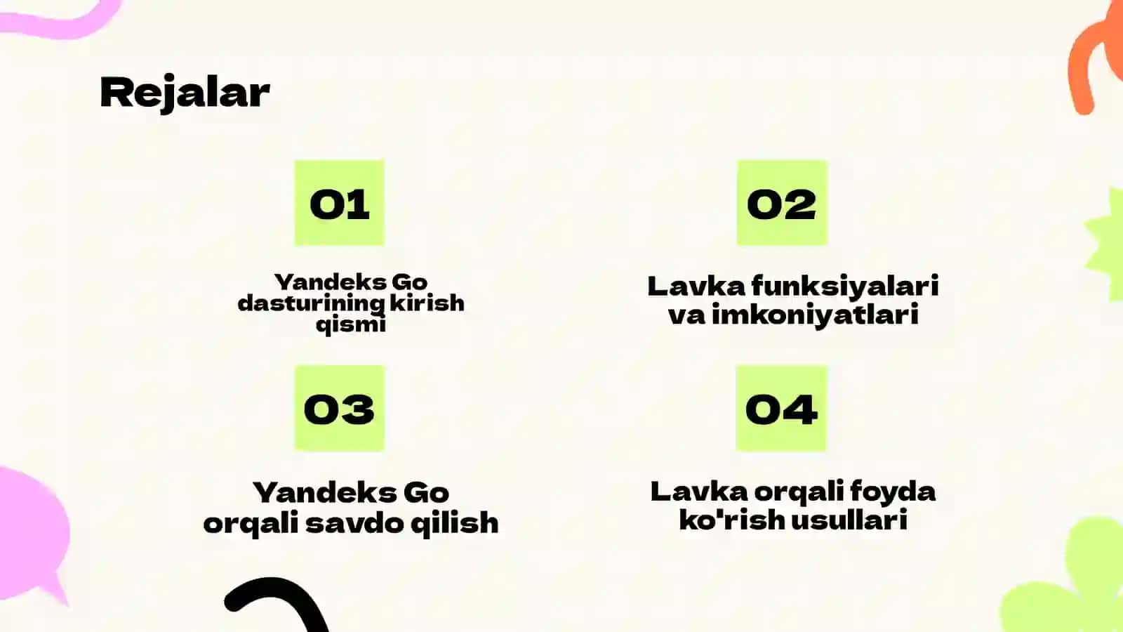 Yandeks Go dasturi 2
