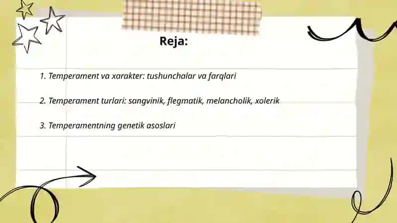 Temperament va xarakter: tushunchalar va farqlari 2
