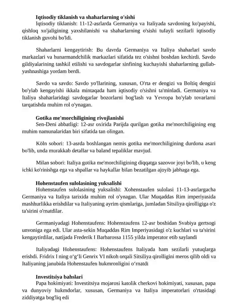 11-15 Asrlarda Germaniya Va Italiya 2