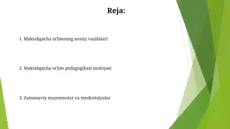 Yoshdagi Bolalar Pedagogikasi 2