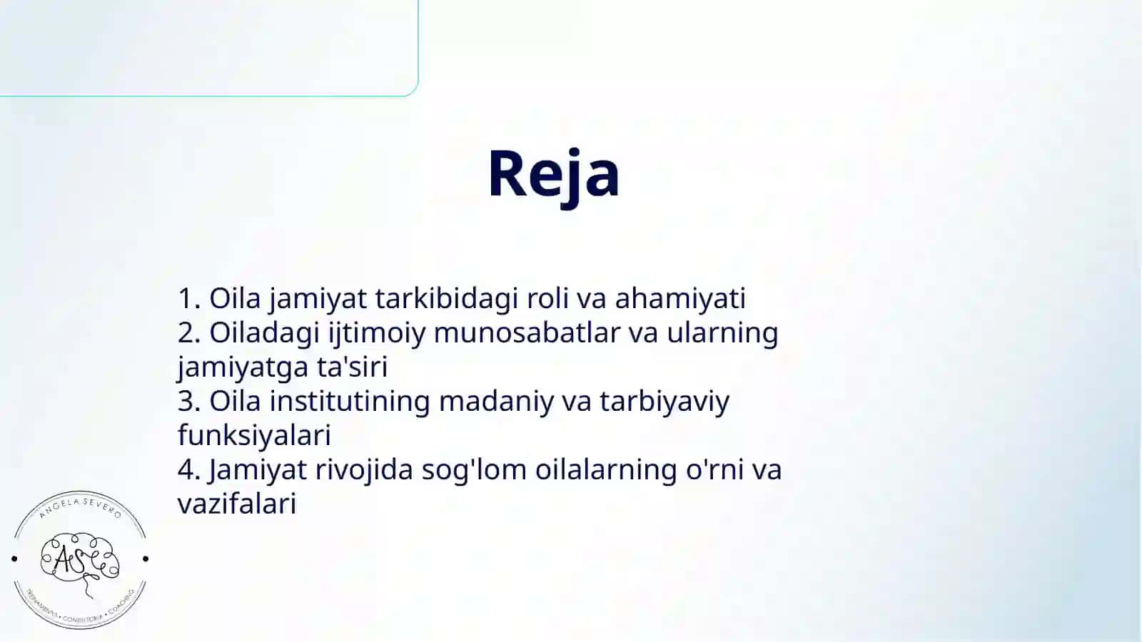 OILA JAMIYATNING BIR BO’LAGI 2