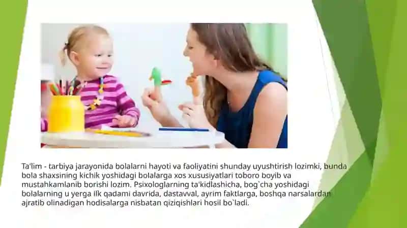 Aqliyrivojlanishning o’ziga xosligi 2