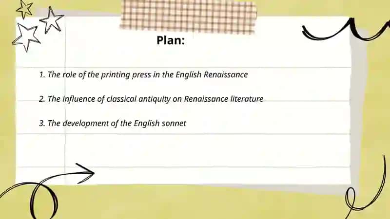 English Renaissance period literature 2