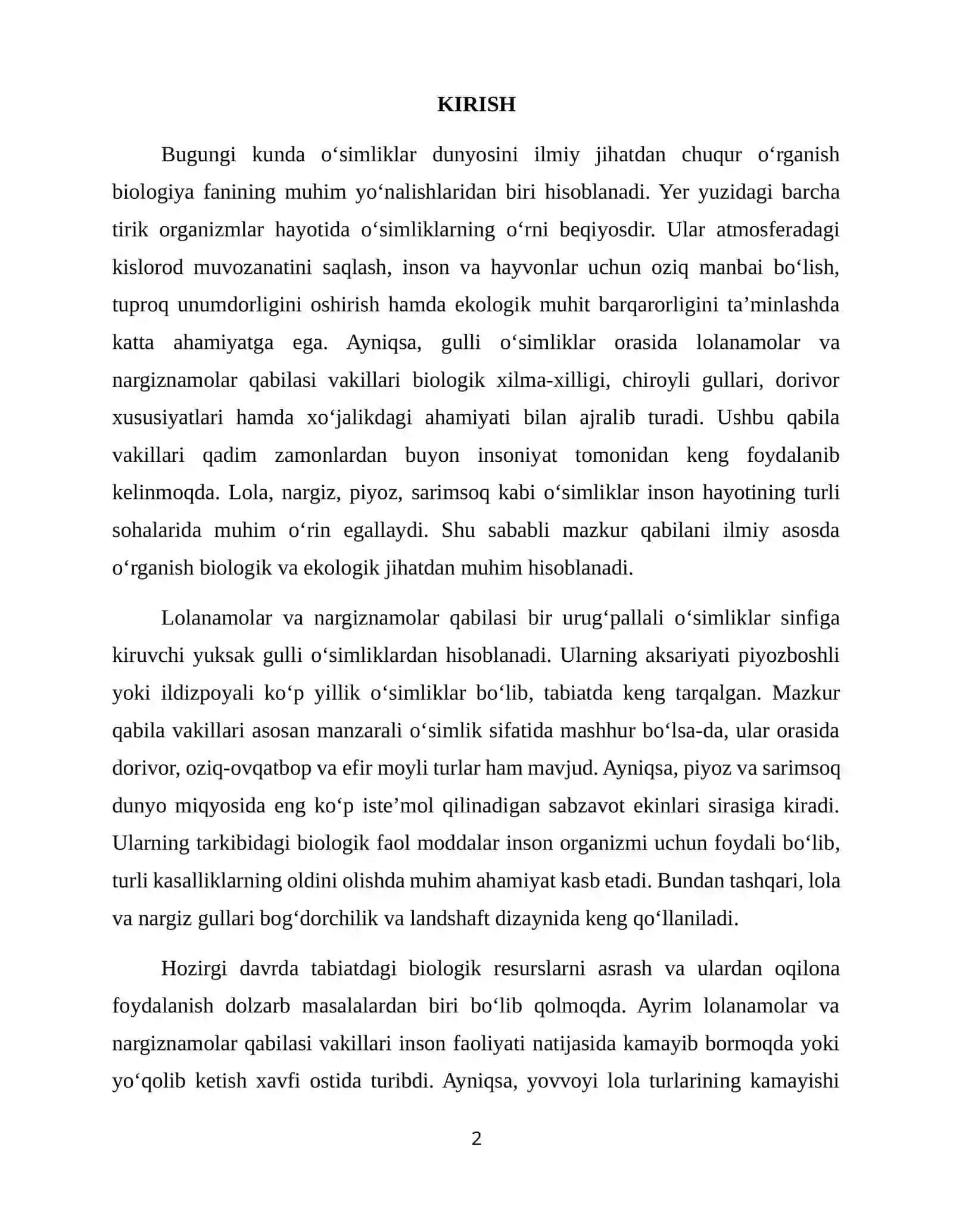 LOLANAMOLAR VA NARGIZNAMOLAR QABILASI 2