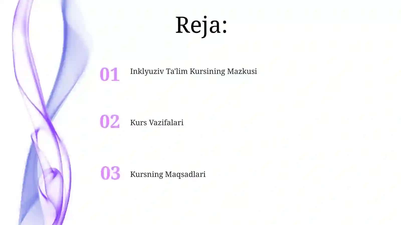 Inklyuziv Ta'lim Kursining Mazkusi 2