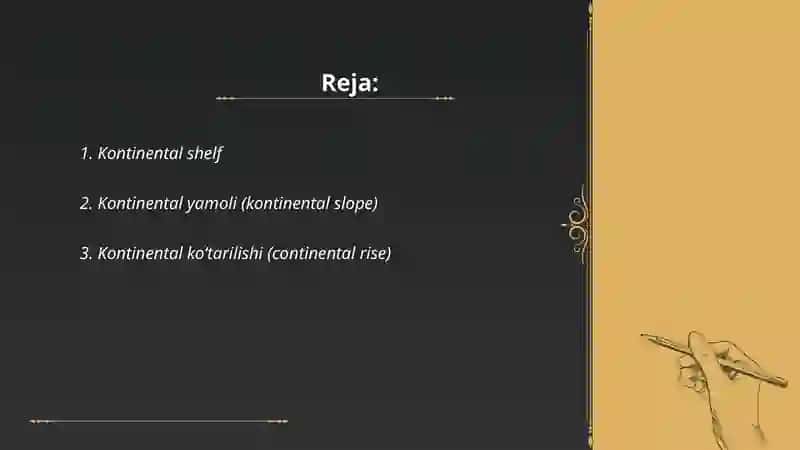 Okean tubi relyefi 2