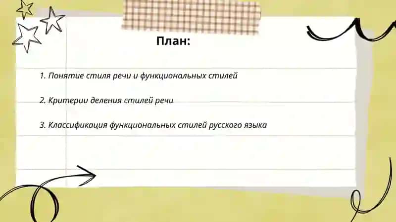 Стили речи. Функциональные стили речи 2
