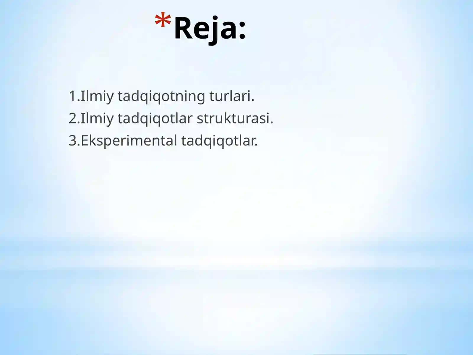 Tadqiqot uslublari 2