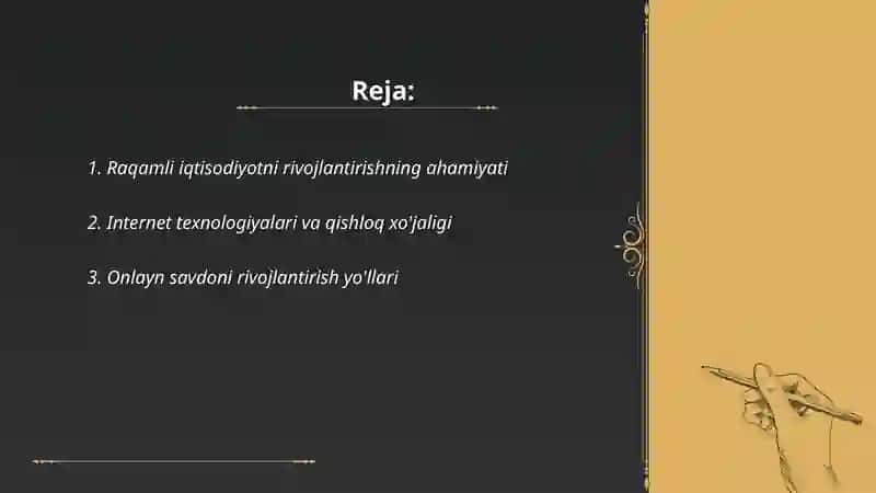 Milliy iqtisodiyotning turli sohalarda Internet texnologiyalaridan samarali foydalanish yullar 2
