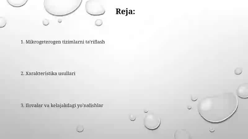 Mikrogeterogen sistemalar 2